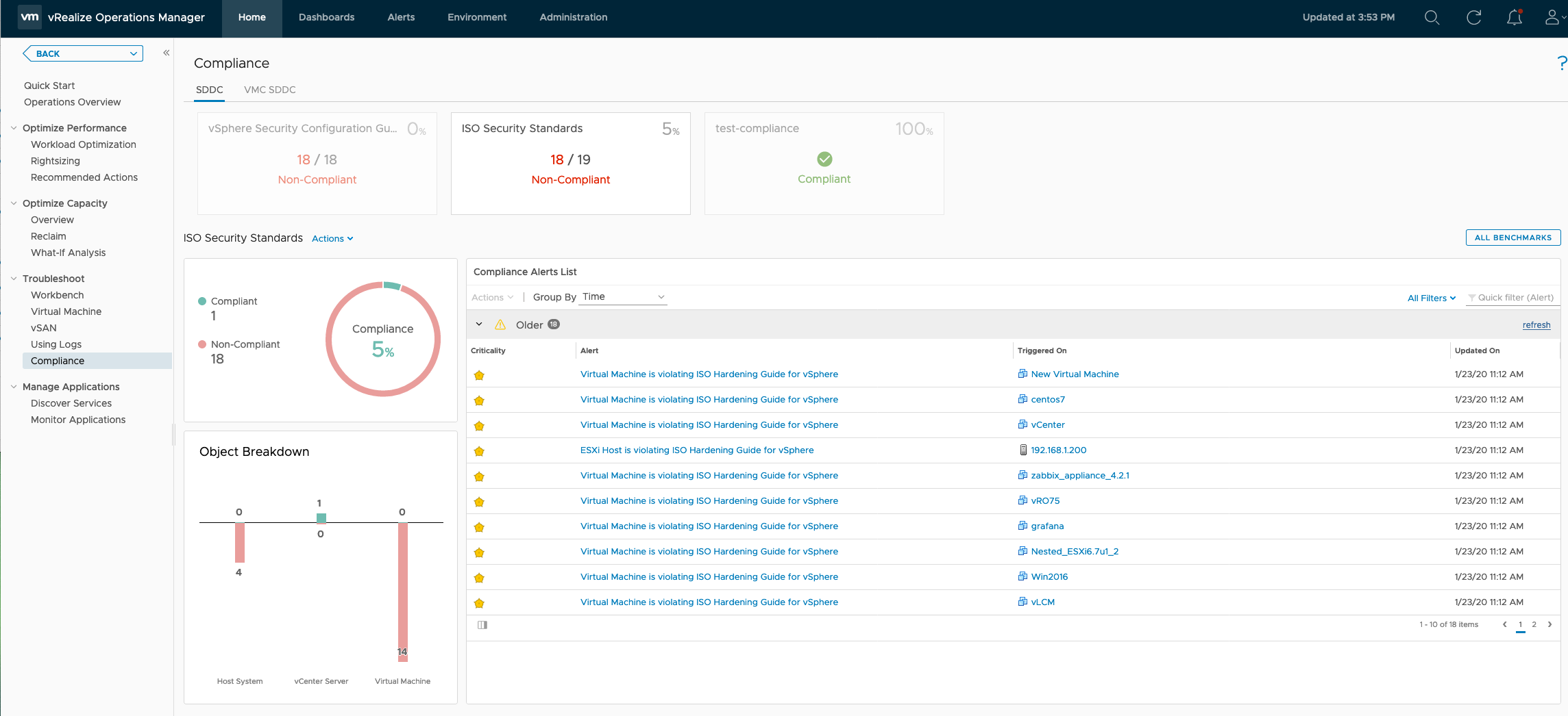 Compliance and security with vRealize Operations. | The Bitstream Live